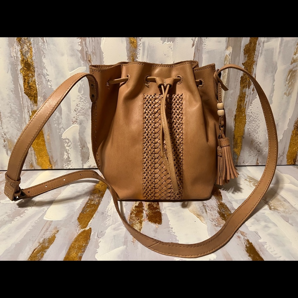 The Sak Small Leather Crossbody Gem